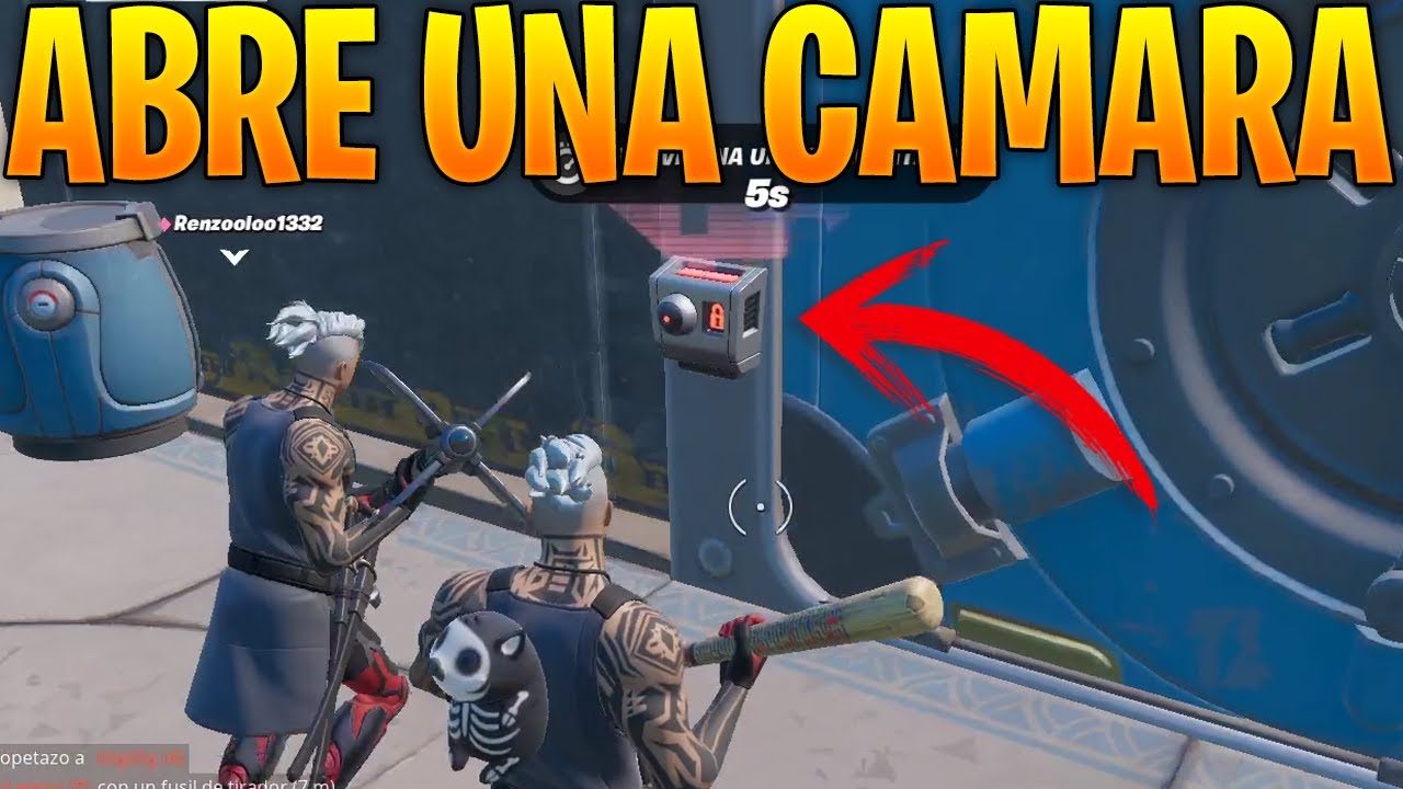 Cómo abrir cámaras en Fortnite