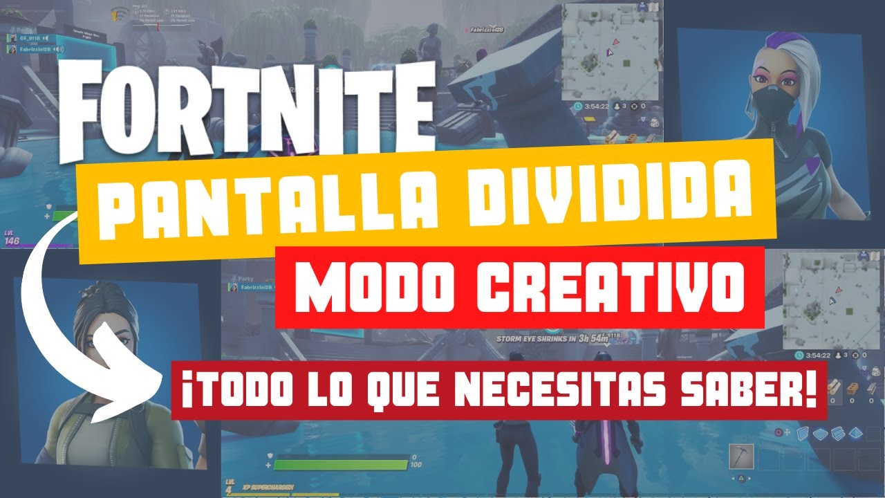 C mo jugar modo creativo en Fortnite pantalla dividida 2024