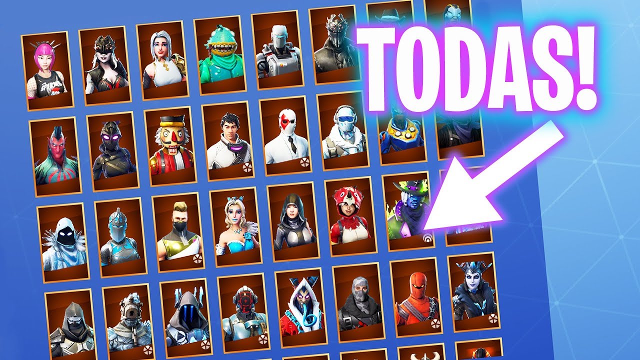 Cómo saber cuántas skins tengo en Fortnite