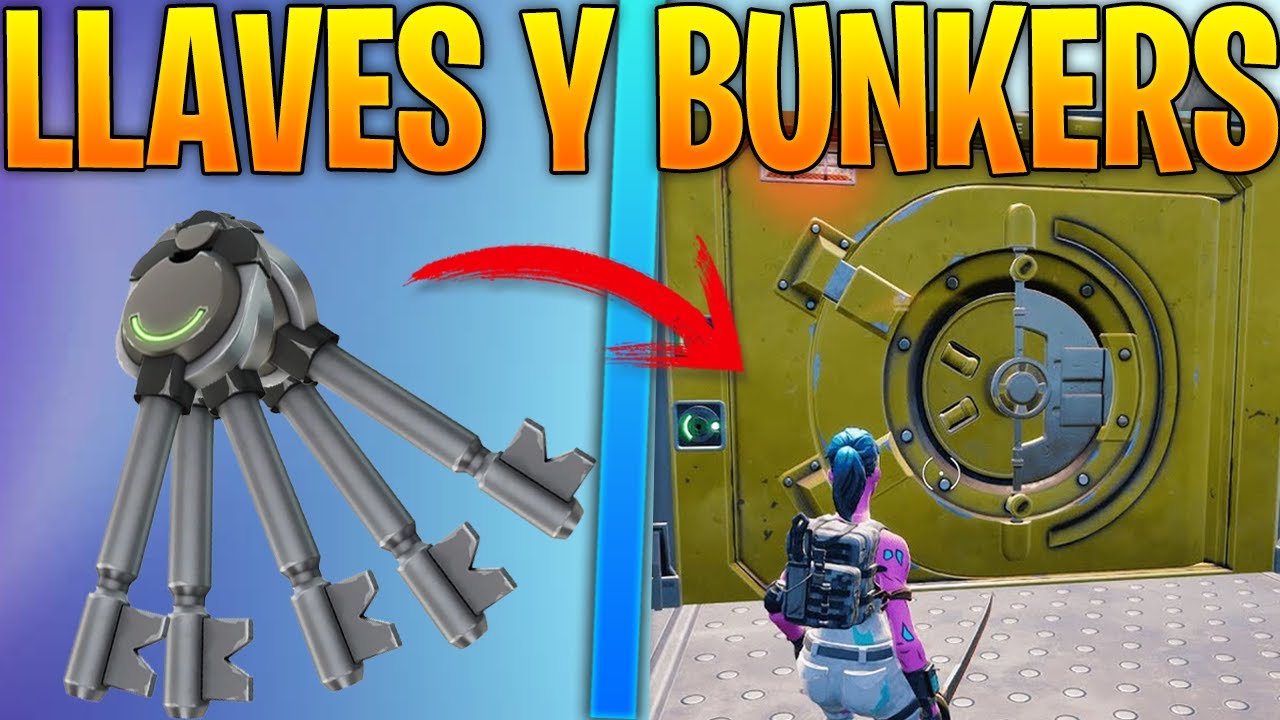 Dónde encontrar las llaves en Fortnite y para qué sirven