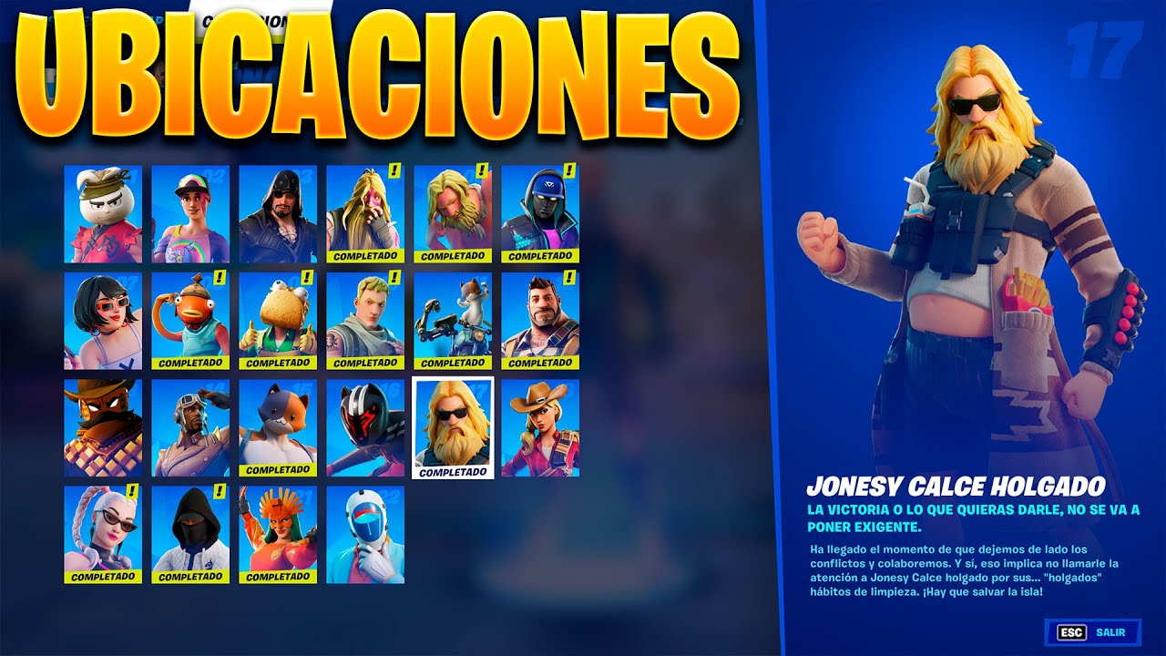 Dónde están todos los personajes de Fortnite 8 Dónde están todos los personajes de Fortnite