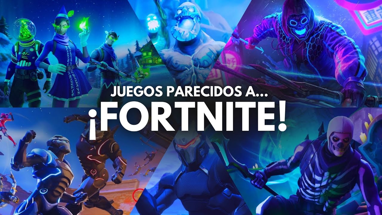 Los Mejores Juegos parecidos a Fortnite