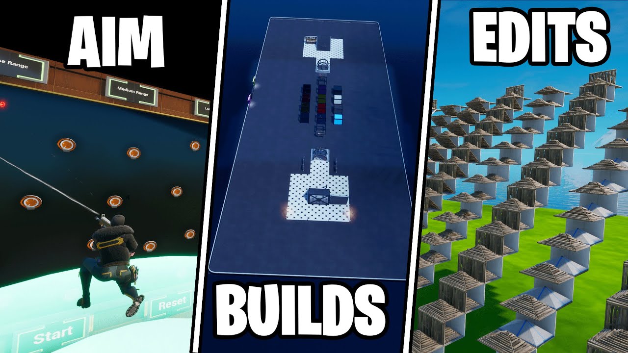 Mapas para practicar edición Fortnite