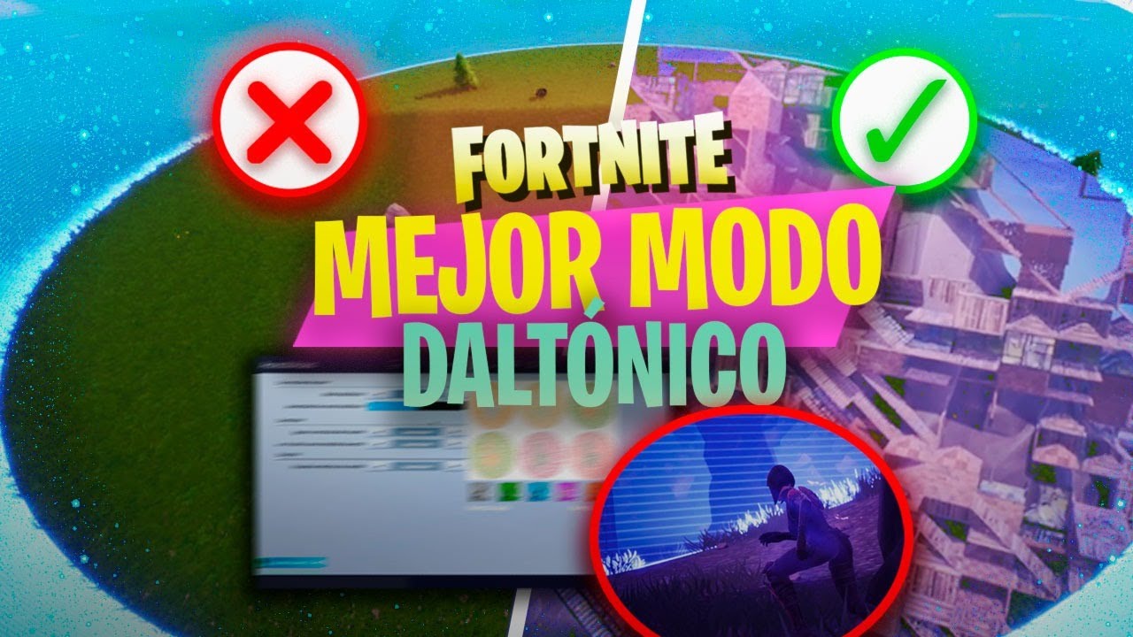 Mejor configuración de daltonismo Fortnite