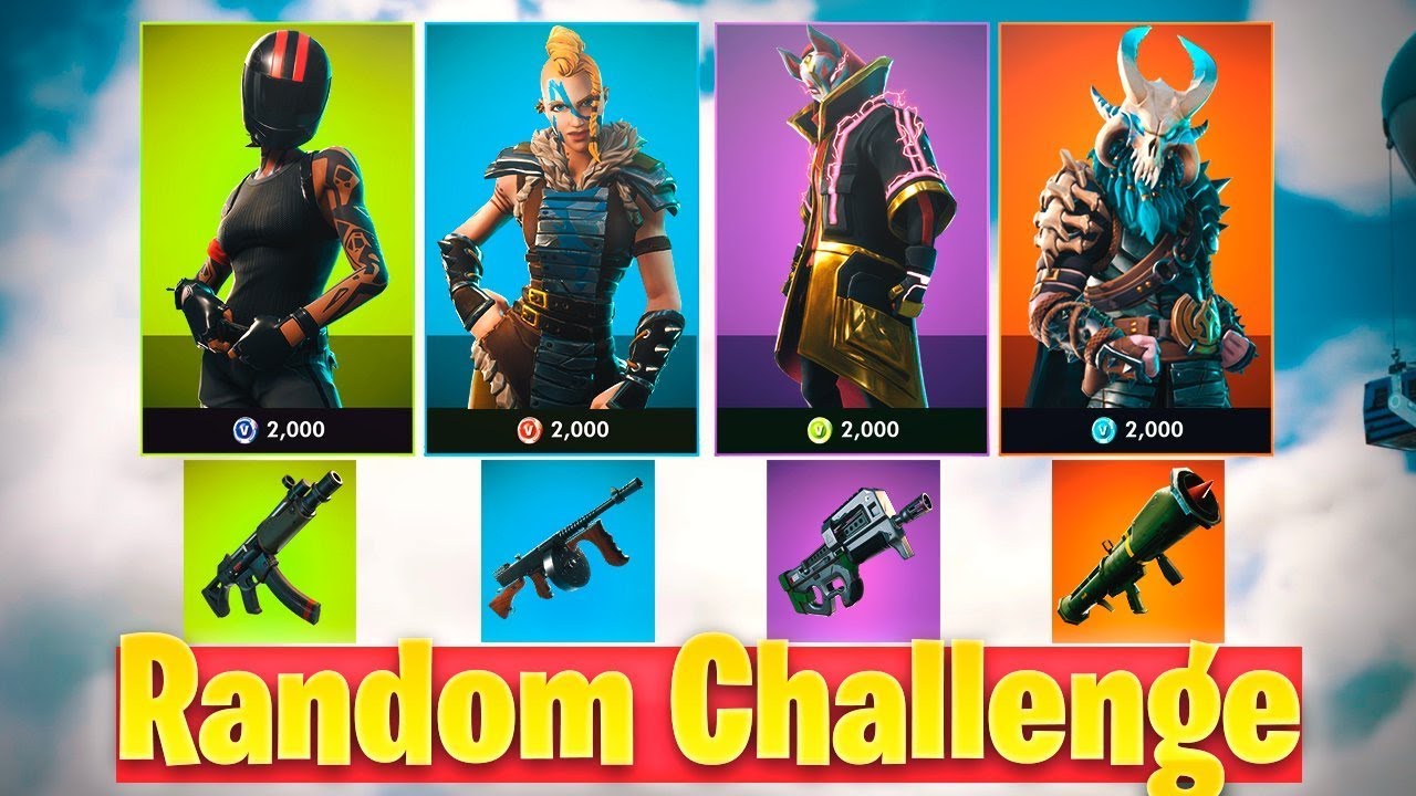 Random Skin Generator Fortnite